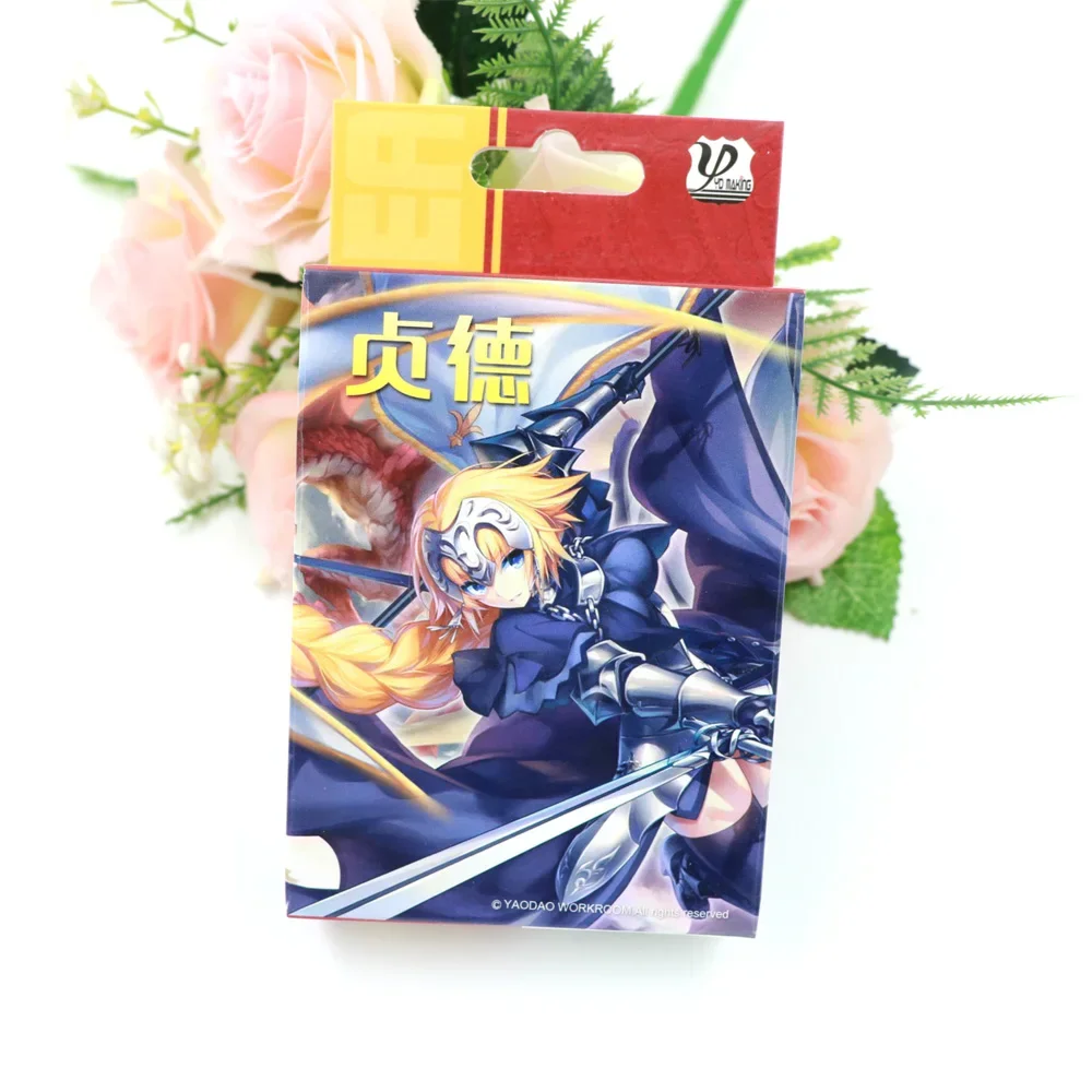 Аниме Fate/Grand Order FGO мультяшные покерные карты с красочным принтом с настольными картами/игровыми картами для DIY аксессуары для косплея
Аниме Fate/Grand Order FGO мультяшные покерные карты с красочным принтом с настольными картами/игровыми картами для DIY аксессуары для косплея