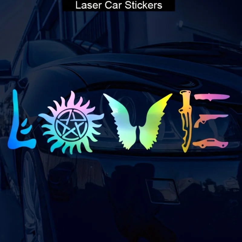 1pc Supernatural Love Car Sticker Creative Waterproof Vinyl Decal Car Styling Sticker Car Additions
1pc Supernatural Love Car Sticker Creative Waterproof Vinyl Decal Car Styling Sticker Car Additions