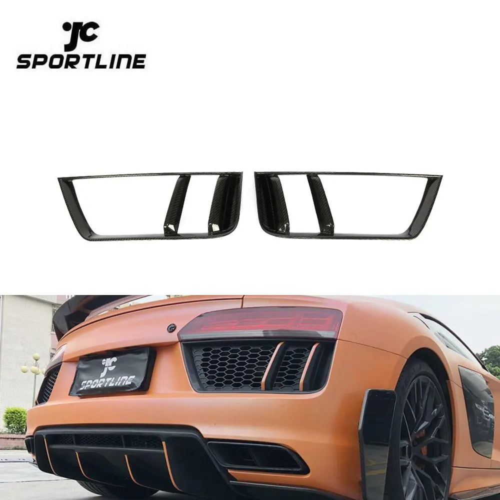 Carbon Fiber R8 Rear Bumper Lower Honeycomb Grill Air Vents For Audi R8 V10 Plus Coupe 2-Door 16-18
Carbon Fiber R8 Rear Bumper Lower Honeycomb Grill Air Vents For Audi R8 V10 Plus Coupe 2-Door 16-18