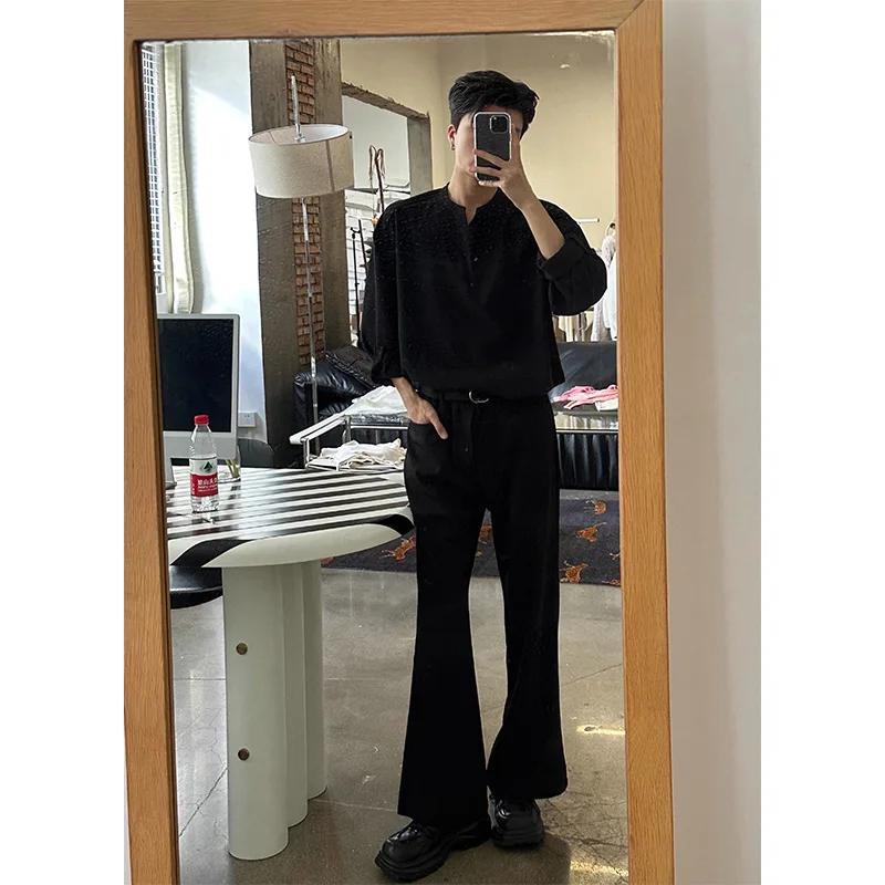 Ice Silk Men's Slim Fit Straight Leg Pants Thin Elastic Casual Wide Leg Trousers Qui Dry Knife Summer Faion Youth
Ice Silk Men's Slim Fit Straight Leg Pants Thin Elastic Casual Wide Leg Trousers Qui Dry Knife Summer Faion Youth
