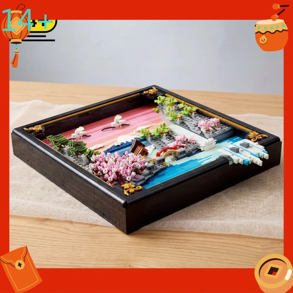 Creative store In Stock Plant Cherry Blossom Landscape Building Blocks Decor 1892Pcs Art Exquisite Bricks Birthday Gift For
Creative store In Stock Plant Cherry Blossom Landscape Building Blocks Decor 1892Pcs Art Exquisite Bricks Birthday Gift For