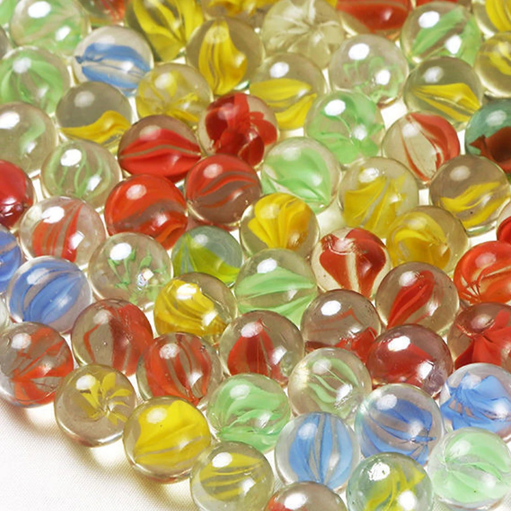 100 Pcs Colorful Glass Marbles 16mm Decorative Ornaments for Kids Ages 4-8 Fish Tank Vase Flower Pot Toys Shooter Games
100 Pcs Colorful Glass Marbles 16mm Decorative Ornaments for Kids Ages 4-8 Fish Tank Vase Flower Pot Toys Shooter Games