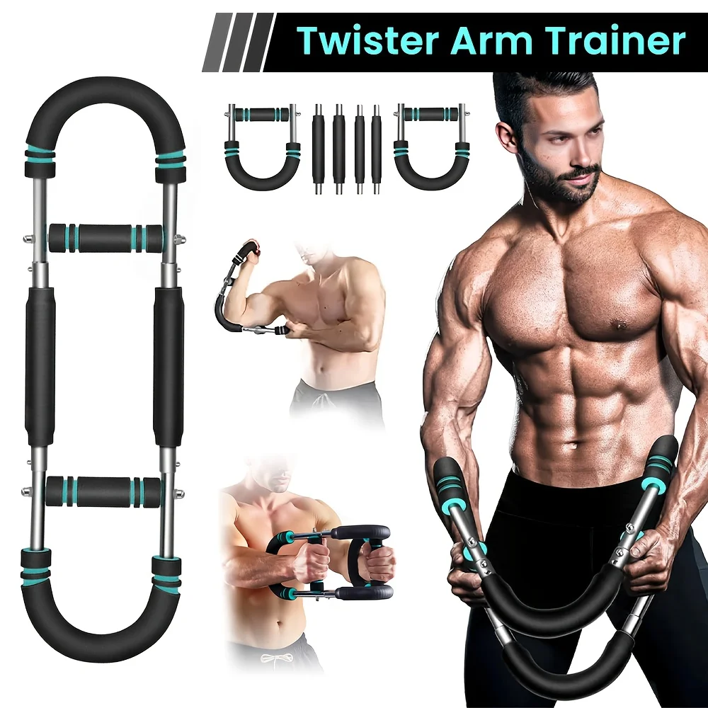 Adjustable Spring Twister Arm Exerciser – 20‑50kg Resistance Bar for Forearm, Triceps & Chest Workout
Adjustable Spring Twister Arm Exerciser – 20‑50kg Resistance Bar for Forearm, Triceps & Chest Workout