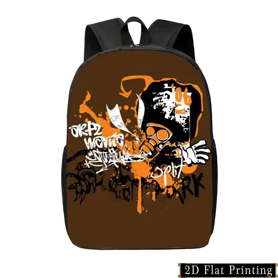 Graffiti Print Backpack For Commuting Gym Travel Lightweight Adjustable Straps Zipper Closure
Graffiti Print Backpack For Commuting Gym Travel Lightweight Adjustable Straps Zipper Closure