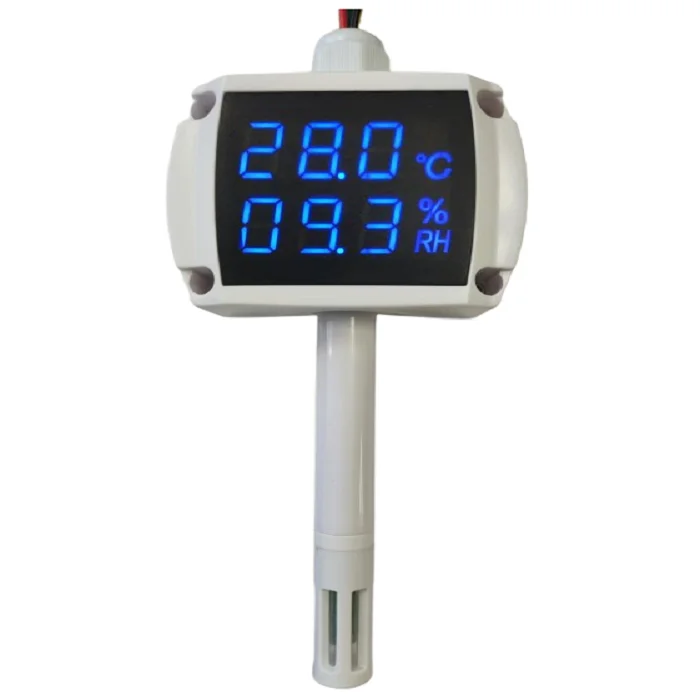 Лучший дизайн RS485 Modbus Выходный гигрометр Датчик температуры и влажности с дисплеем в автоматическом управлении HVAC
Лучший дизайн RS485 Modbus Выходный гигрометр Датчик температуры и влажности с дисплеем в автоматическом управлении HVAC