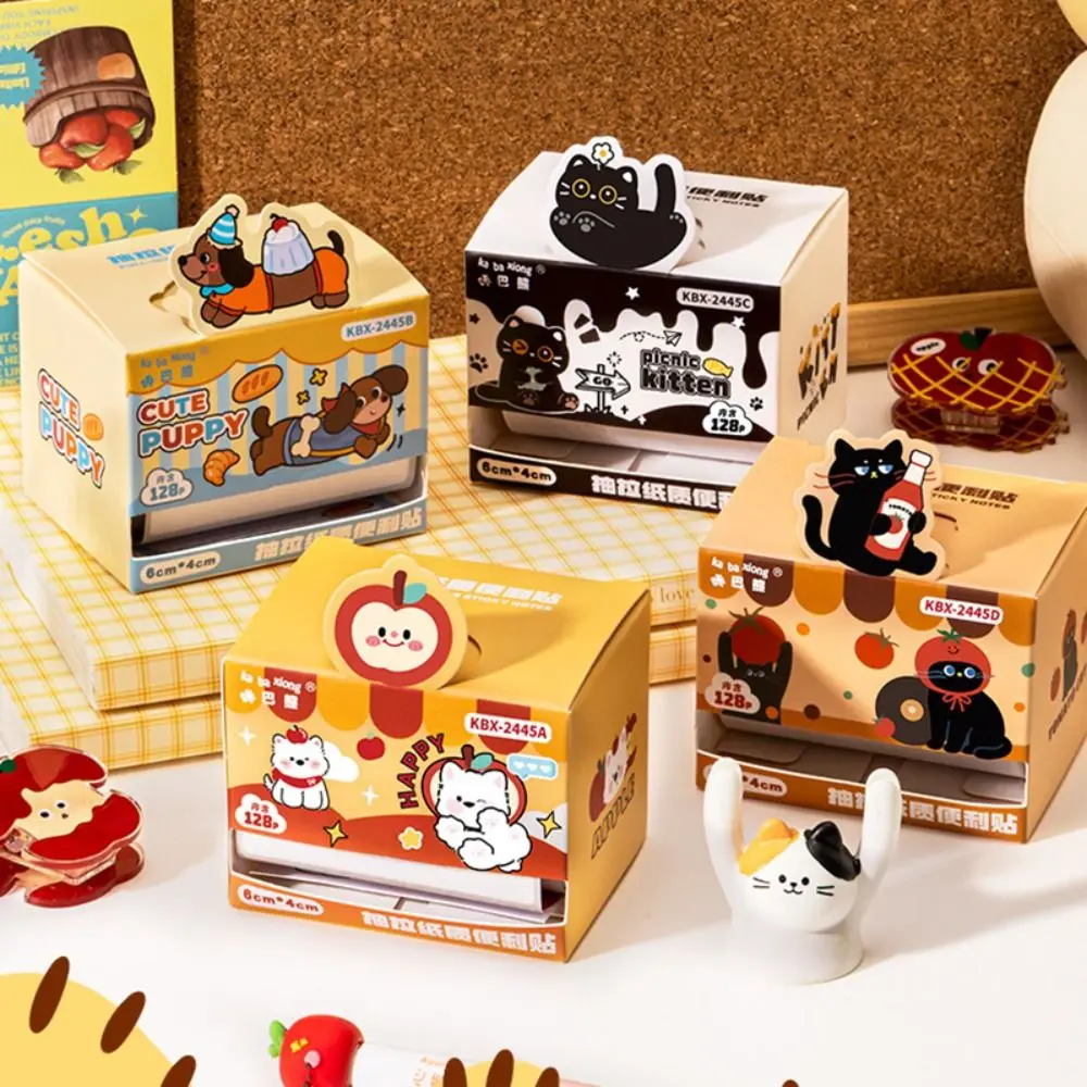 Cute Puppy/Kitten Sticky Notes Pull-out Full Adhesive Messages Paper Marking Notepad School Office
Cute Puppy/Kitten Sticky Notes Pull-out Full Adhesive Messages Paper Marking Notepad School Office