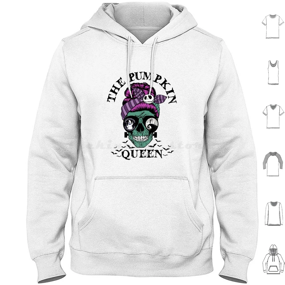 Толстовка с капюшоном Skull The Pumpkin Queen, хлопковая толстовка с длинными рукавами и черепом The Pumpkin Queen
Толстовка с капюшоном Skull The Pumpkin Queen, хлопковая толстовка с длинными рукавами и черепом The Pumpkin Queen