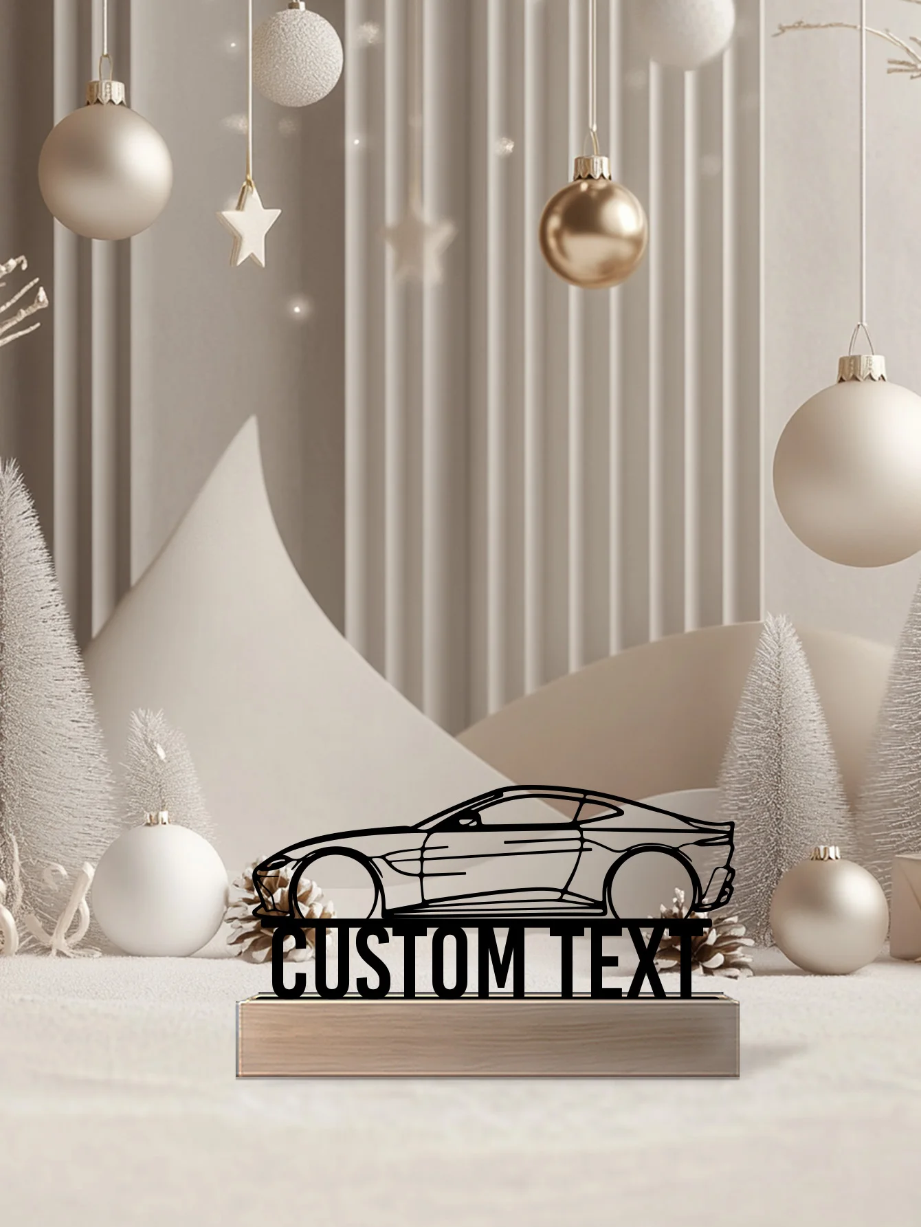 1 pc hot sale car Iron Ornament Customized Text With Wood Base Symphony Metal Sculpture With Wood Base
1 pc hot sale car Iron Ornament Customized Text With Wood Base Symphony Metal Sculpture With Wood Base