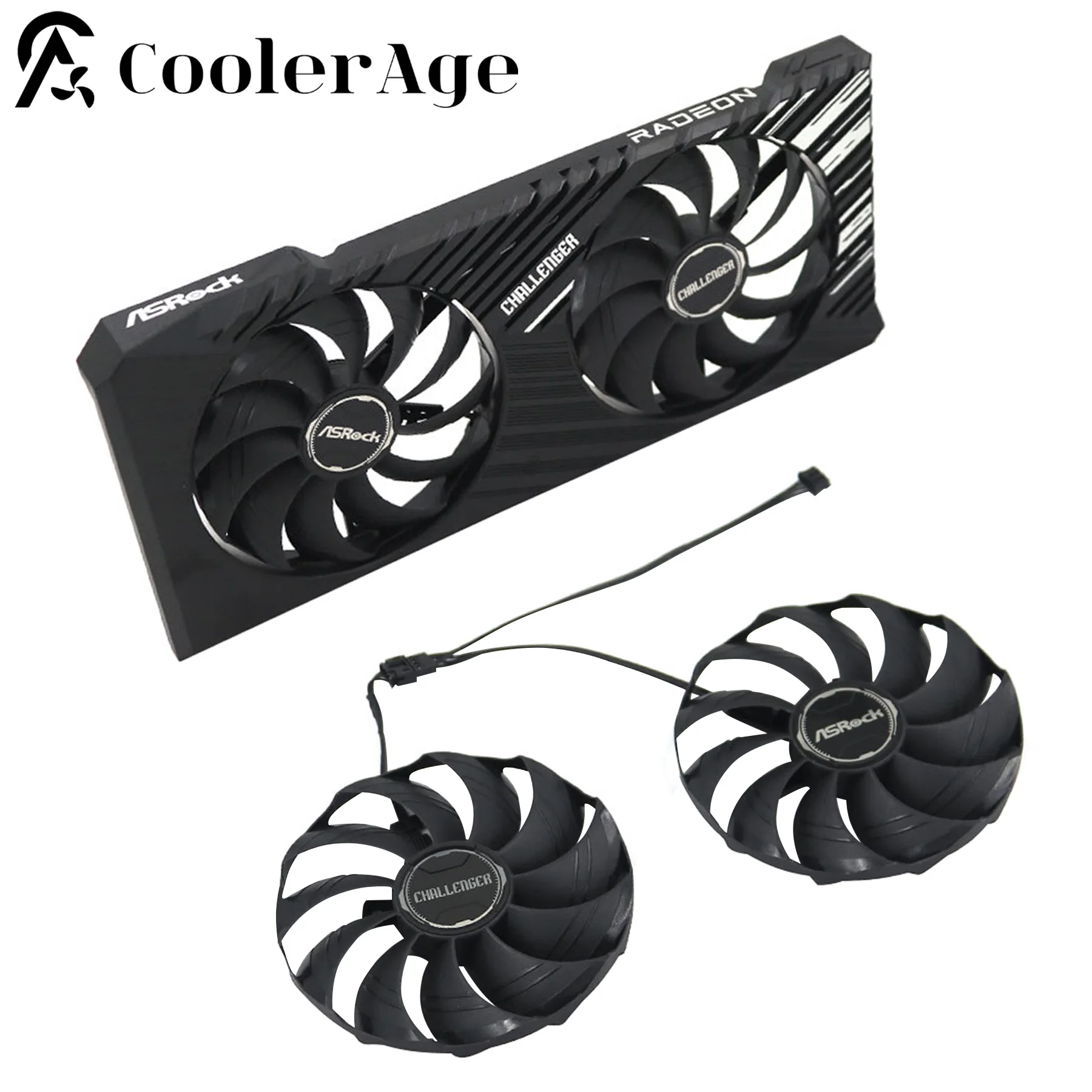 For Asrock RX 7600XT 7700XT 7800XT 7900GRX CHALLENGER Video Card Fan 95MM CF1010H12S 4Pin Graphics Card Replacement Fan
For Asrock RX 7600XT 7700XT 7800XT 7900GRX CHALLENGER Video Card Fan 95MM CF1010H12S 4Pin Graphics Card Replacement Fan