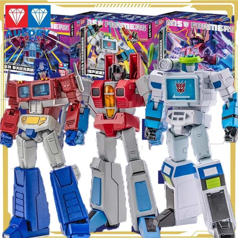 Auldey Original AAE Transformers G1 Optimus Prime Red Spider Mirror Sound Wave Action Figure Toys for Boys Girls Kids Gift
Auldey Original AAE Transformers G1 Optimus Prime Red Spider Mirror Sound Wave Action Figure Toys for Boys Girls Kids Gift