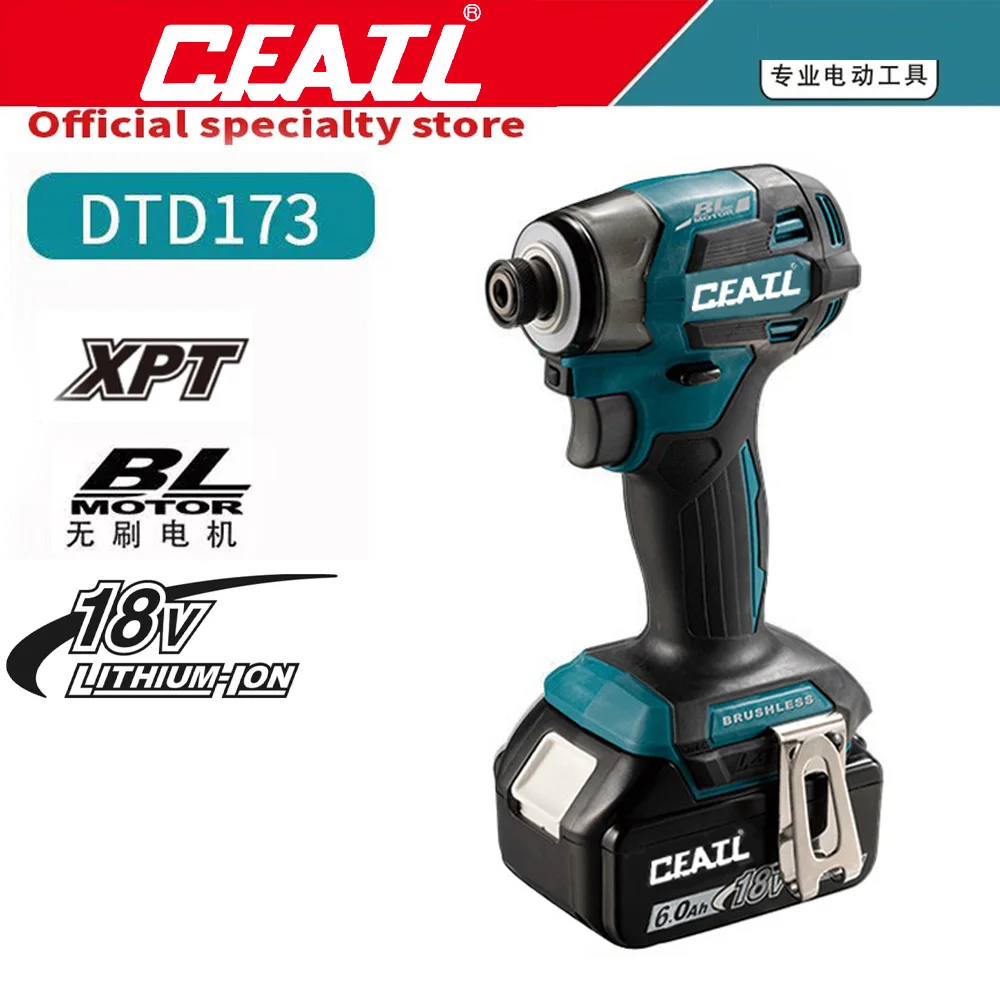DTD173 Brushless Electric Screwdriver Auto Repair Impact Screwdriver Batch 220N.m Electric Driver Tools For Makita18V️
DTD173 Brushless Electric Screwdriver Auto Repair Impact Screwdriver Batch 220N.m Electric Driver Tools For Makita18V️