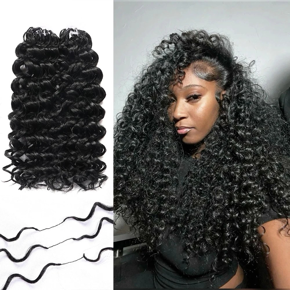 Kinky Curly Crochet Hair Miracle Knots Virgin Human Hair Soft Silky Bouncy Texture Full Head Extensions Luxury High End Hair
Kinky Curly Crochet Hair Miracle Knots Virgin Human Hair Soft Silky Bouncy Texture Full Head Extensions Luxury High End Hair