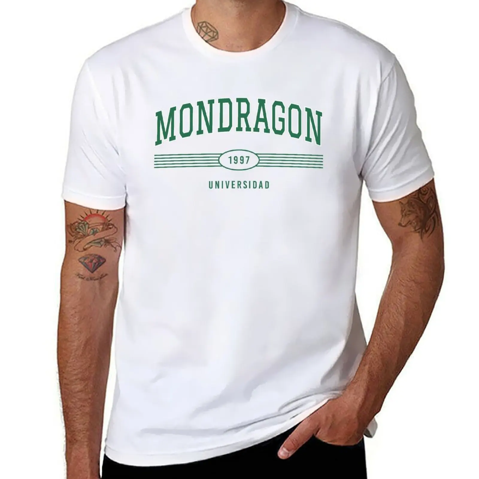 Mondragon University T-Shirt t shirt man designer t shirts for man pack white T-Shirt
Mondragon University T-Shirt t shirt man designer t shirts for man pack white T-Shirt