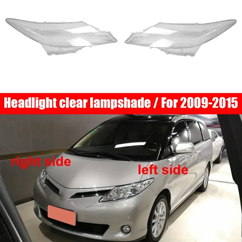Front Headlight Cover Lens Shell For Toyota Previa/Estima Aeras 2009-2015 Head Light Lamp Transparent Housing Lampshade
Front Headlight Cover Lens Shell For Toyota Previa/Estima Aeras 2009-2015 Head Light Lamp Transparent Housing Lampshade