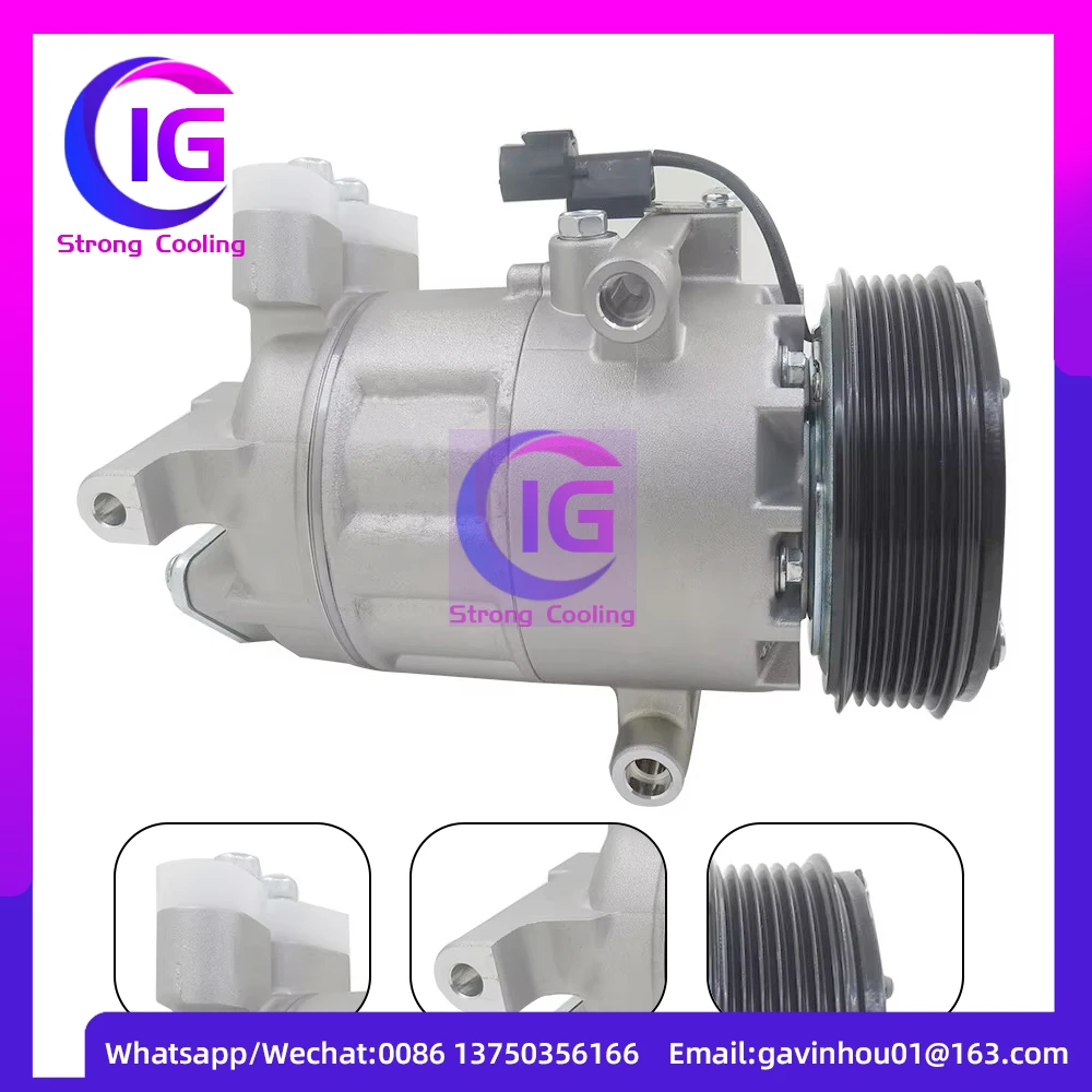 Air Conditioning AC Compressor For GEELY PONTON X70 VCS14IC 01725235 T62814A
Air Conditioning AC Compressor For GEELY PONTON X70 VCS14IC 01725235 T62814A