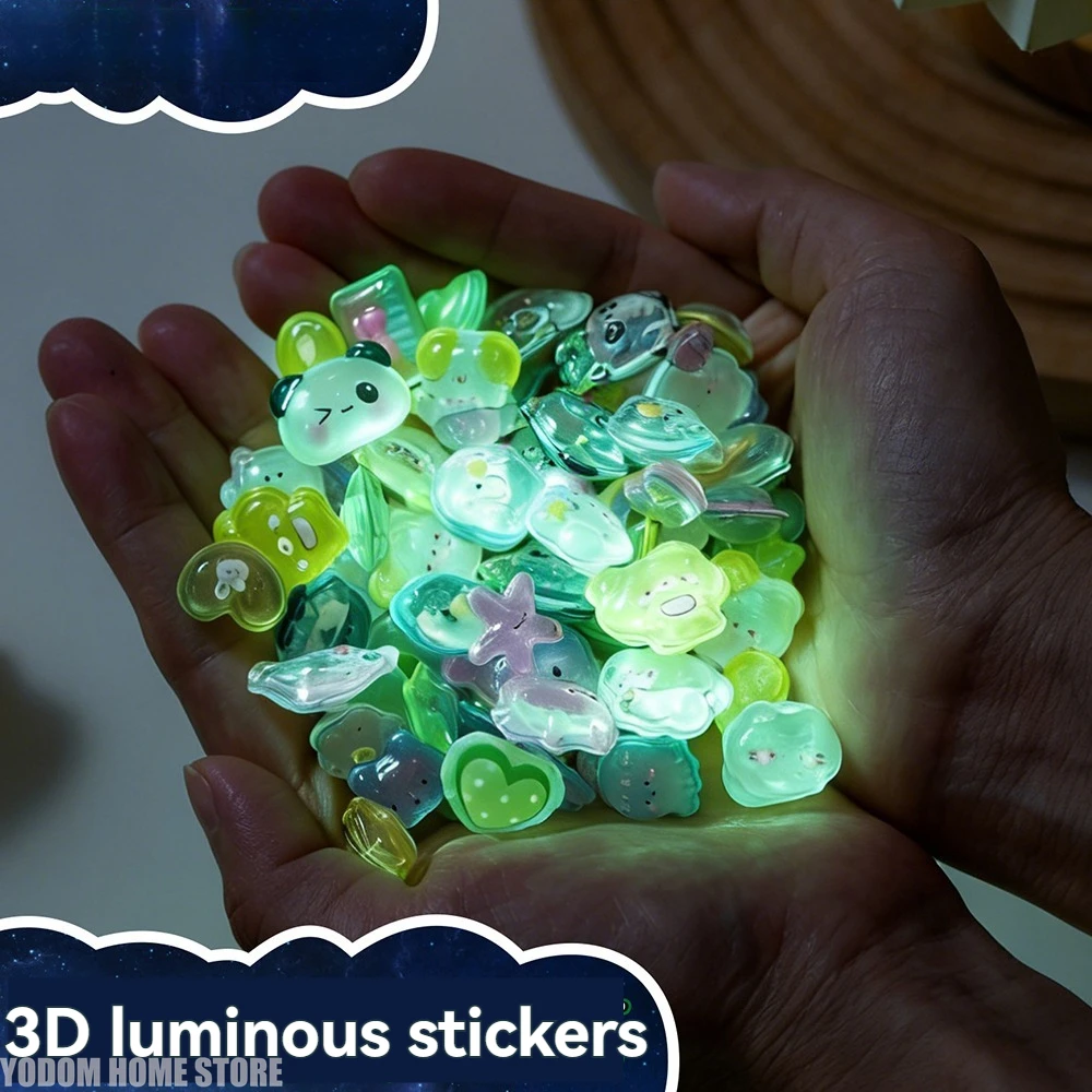 6pcs 3D Cute Animal Luminous Embossed Gemstone Stickers for Scrapbooking Material Aesthetic Craft Supplies Water Bottle Phone
6pcs 3D Cute Animal Luminous Embossed Gemstone Stickers for Scrapbooking Material Aesthetic Craft Supplies Water Bottle Phone