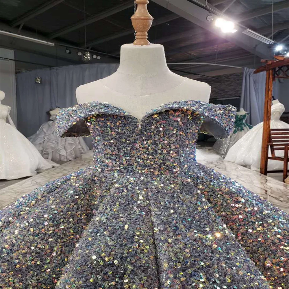 First Communion Dresses Sleeveless Shoulder Wipe Sequins Flower Girls Dress Wedding Party Dance Beauty Pageant Fantasy Kids Gift
First Communion Dresses Sleeveless Shoulder Wipe Sequins Flower Girls Dress Wedding Party Dance Beauty Pageant Fantasy Kids Gift