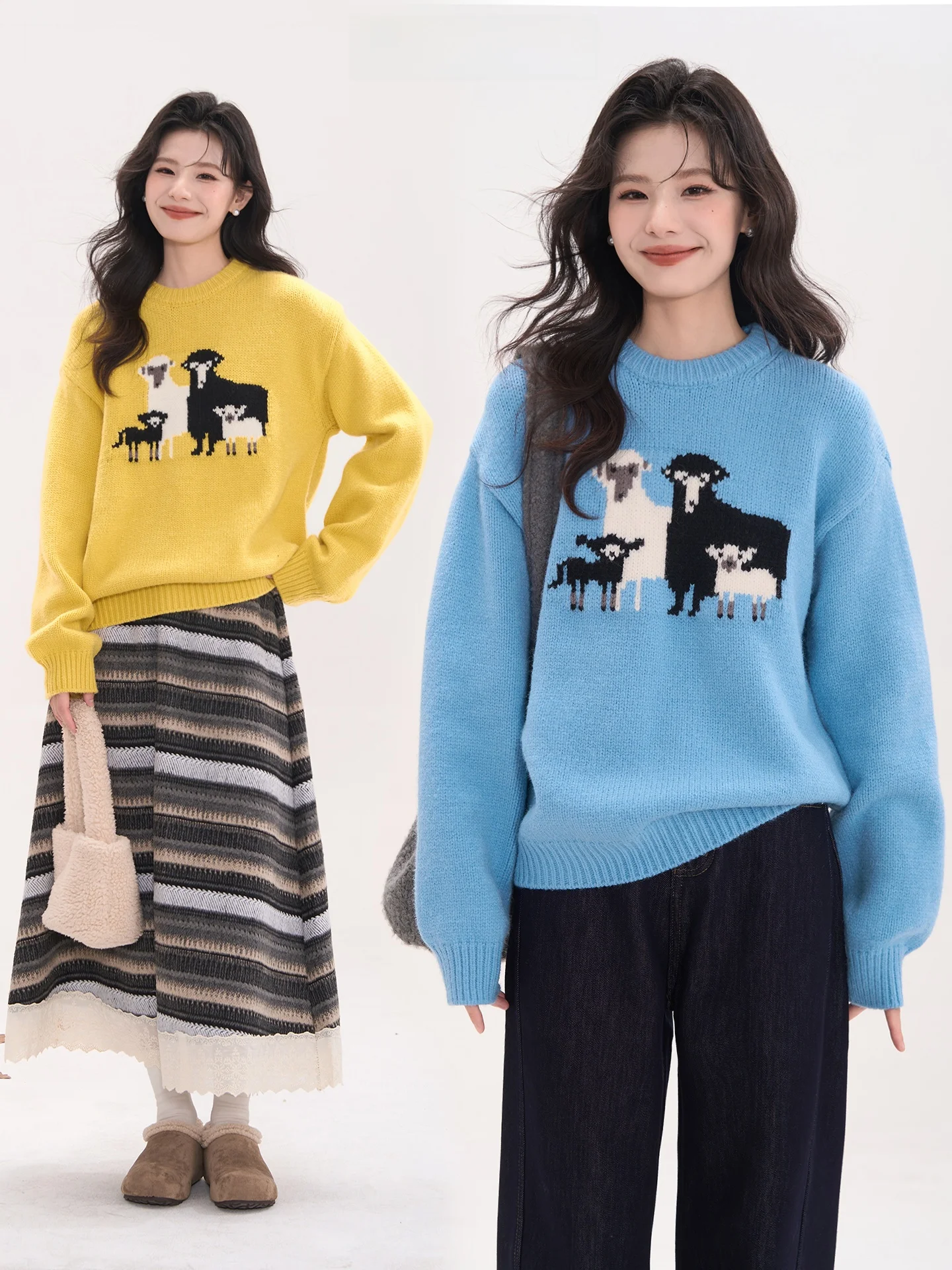 Adorable Knitted Long Sve round Ne Sweater Women's Winter Warmth Heat Generating Faionable Commute Sle Y25097
Adorable Knitted Long Sve round Ne Sweater Women's Winter Warmth Heat Generating Faionable Commute Sle Y25097