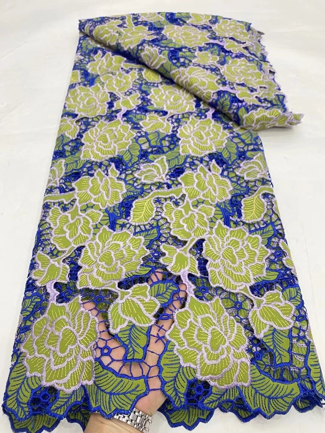 Nigerian Tulle Lace Fabric for Sewing, Wedding Dress, Chiffon Party Guipure, High Quality, Cotton, 5Yard, 2024 DP0167
Nigerian Tulle Lace Fabric for Sewing, Wedding Dress, Chiffon Party Guipure, High Quality, Cotton, 5Yard, 2024 DP0167