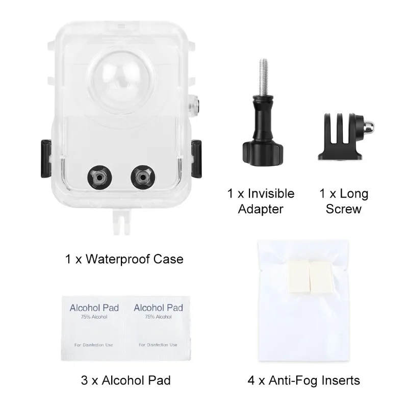 40m Underwater Camera Diving Case For DJI Osmo 360 Action Camera Waterproof Housing Shell Cover
40m Underwater Camera Diving Case For DJI Osmo 360 Action Camera Waterproof Housing Shell Cover