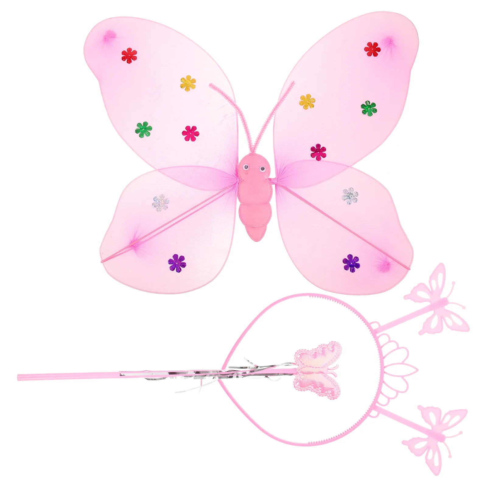 2pcs /Set Fairy Wings Costume Kids Butterfly Angel Wing Outfit Sparkly Wings For Cosplay Party Masquerade Performance Gift For
2pcs /Set Fairy Wings Costume Kids Butterfly Angel Wing Outfit Sparkly Wings For Cosplay Party Masquerade Performance Gift For