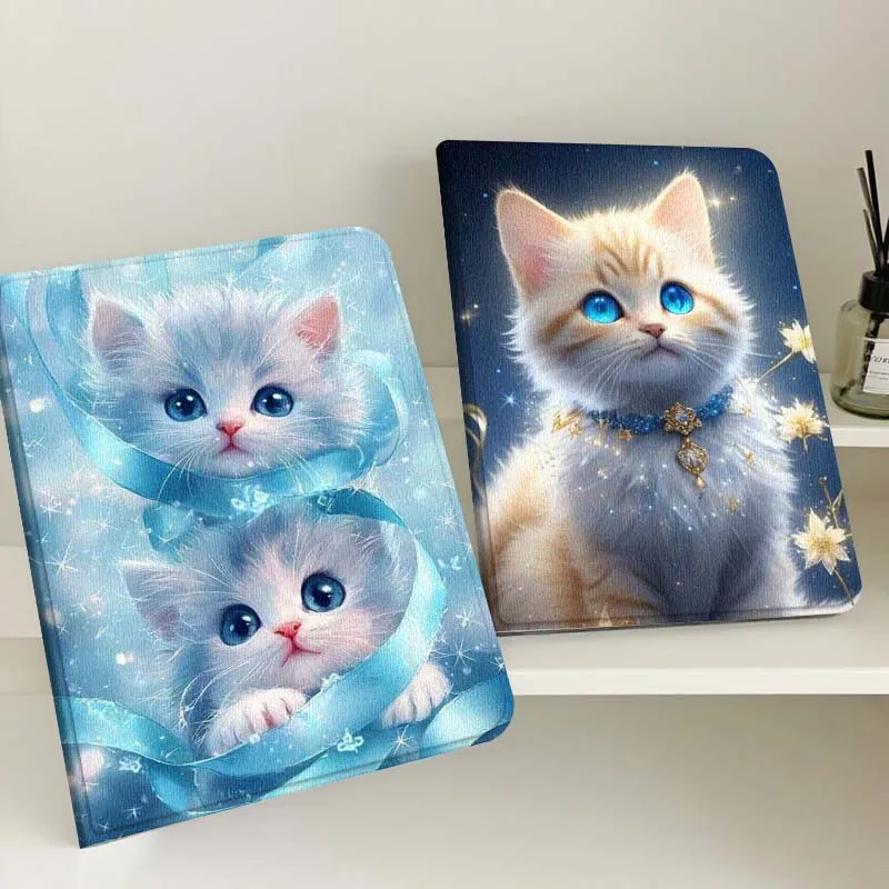 Cute Sparkling Cat Blue For Apple iPad Pro Air 13 2 7th 6th 2025 M2 M3 M4 M512.9 13 inch Foldable Tablet Case Gift
Cute Sparkling Cat Blue For Apple iPad Pro Air 13 2 7th 6th 2025 M2 M3 M4 M512.9 13 inch Foldable Tablet Case Gift