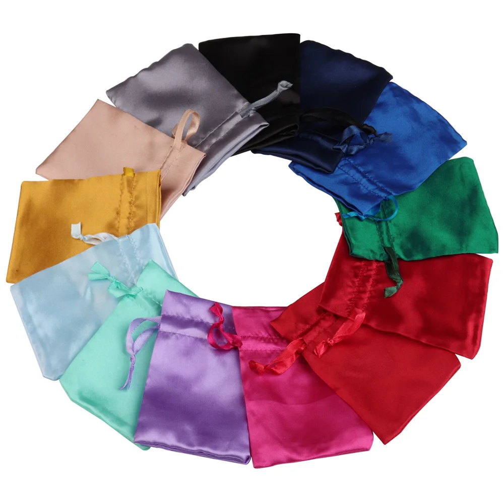 50pcs Soft Silk Satin Package Drawstring Bags for Christmas Wedding Party Gift Neckalce Bracelet Jewelry Storage Dust Pouches
50pcs Soft Silk Satin Package Drawstring Bags for Christmas Wedding Party Gift Neckalce Bracelet Jewelry Storage Dust Pouches