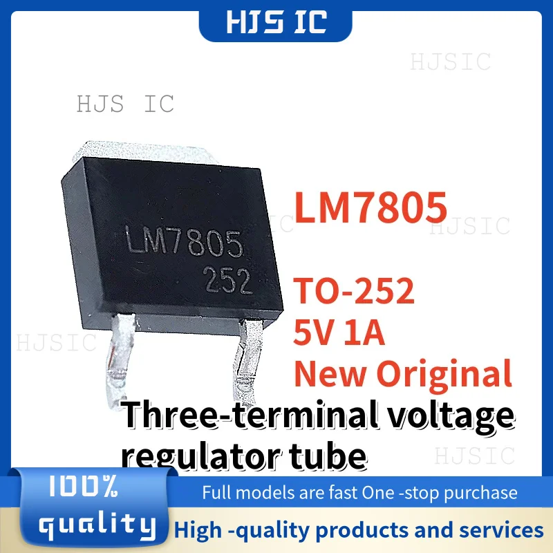 10-20-50 шт. новый оригинальный LM7805 7805 TO-252 SMD трехконтактный регулятор трубки 5 В 1 А регулятор в наличии
10-20-50 шт. новый оригинальный LM7805 7805 TO-252 SMD трехконтактный регулятор трубки 5 В 1 А регулятор в наличии