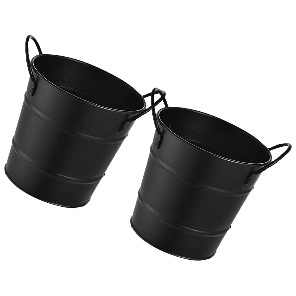 2Pcs Mini Metal Storage Bucket Iron Desk Trash Can Candy Container Tin Pail Kitchen Bar Supplies Small Bucket Handle
2Pcs Mini Metal Storage Bucket Iron Desk Trash Can Candy Container Tin Pail Kitchen Bar Supplies Small Bucket Handle