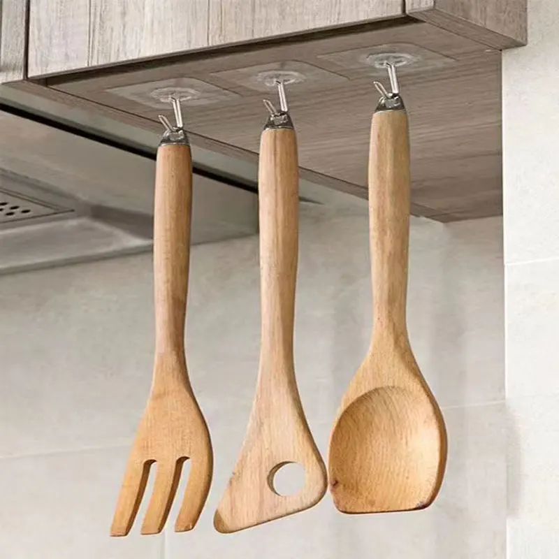 10PCS Transparent Stainless Steel Strong Self Adhesive Hooks Key Storage Hanger for Kitchen Bathroom Door Wall Multi-Function
10PCS Transparent Stainless Steel Strong Self Adhesive Hooks Key Storage Hanger for Kitchen Bathroom Door Wall Multi-Function