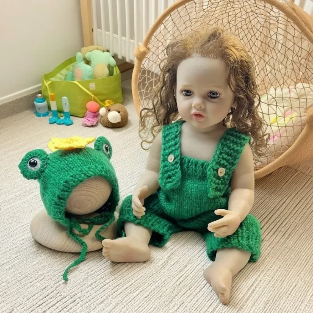 Cute Baby Costume Newborn Photography Outfits Green Theme Soft Knitted Hat + One-piece Pants for Baby Girls/boys Photo Gifts
Cute Baby Costume Newborn Photography Outfits Green Theme Soft Knitted Hat + One-piece Pants for Baby Girls/boys Photo Gifts