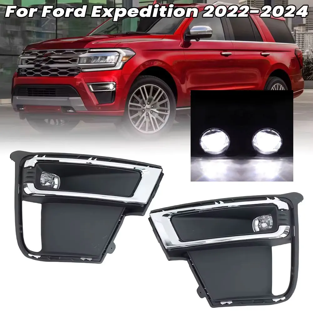 Светодиодные противотуманные фары для Ford Expedition 2022-2024, бампер, дальние фары с переключателем, пара противотуманных фар, комплект фар, автомобильные аксессуары
Светодиодные противотуманные фары для Ford Expedition 2022-2024, бампер, дальние фары с переключателем, пара противотуманных фар, комплект фар, автомобильные аксессуары
