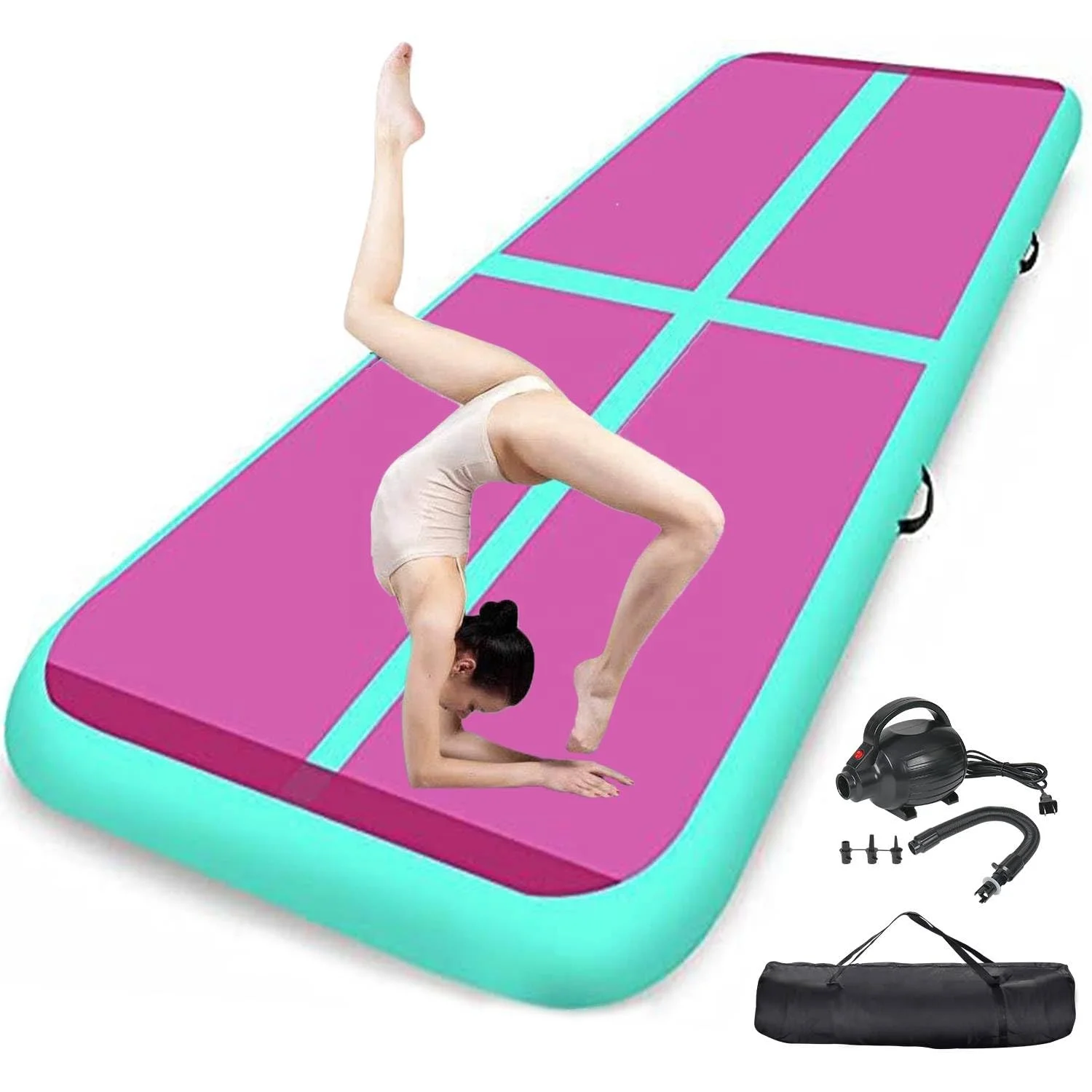 Wholesale air Track Gymnastics Mat Inflatable Tumble Airtrack Mats air Tumbling Fitness Gym Exercise Floor Mat
Wholesale air Track Gymnastics Mat Inflatable Tumble Airtrack Mats air Tumbling Fitness Gym Exercise Floor Mat