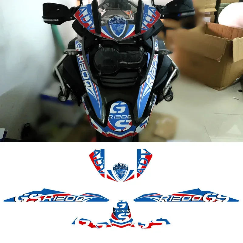 For BMW R1200GS R1200 R 1200 ADV GS GSA Front Fender Beak Extension Cove Windshield Screen Windscreen Stickers Decals Adventure
For BMW R1200GS R1200 R 1200 ADV GS GSA Front Fender Beak Extension Cove Windshield Screen Windscreen Stickers Decals Adventure