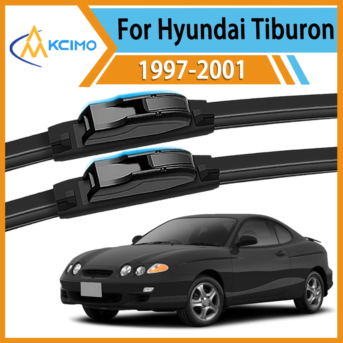 Beam Windshield Wipers for Hyundai Tiburon 1997-2001 RD Turbulence Coupe, Easy Install, Quiet Streak-Free Wipers
Beam Windshield Wipers for Hyundai Tiburon 1997-2001 RD Turbulence Coupe, Easy Install, Quiet Streak-Free Wipers