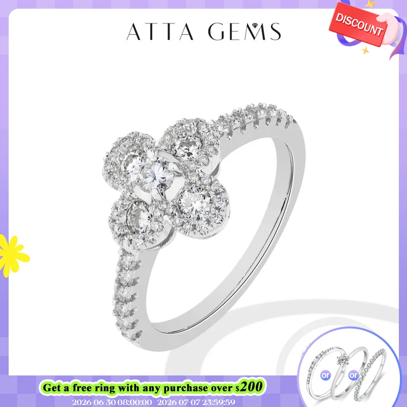 ATTAGEMS New s925 Sterling Silver Moissanite Rings Flower Design Yellow Gold Plated for Women Lucky Ring Simple Classic Jewelry
ATTAGEMS New s925 Sterling Silver Moissanite Rings Flower Design Yellow Gold Plated for Women Lucky Ring Simple Classic Jewelry
