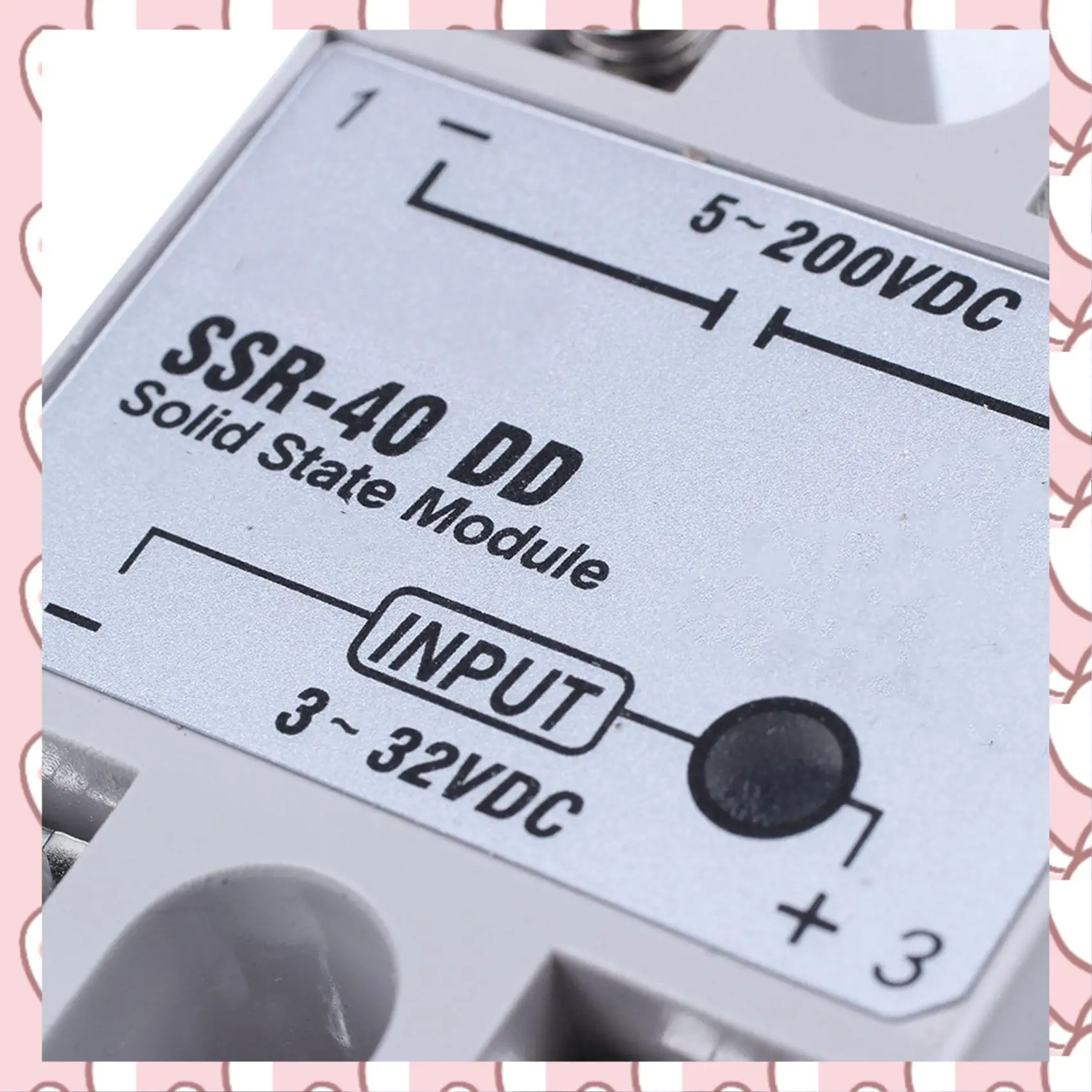 HHTL 2X Single Phase Solid State Relay DC-DC SSR-40DD 40A DC3-32V DC5-60V White+Silver
HHTL 2X Single Phase Solid State Relay DC-DC SSR-40DD 40A DC3-32V DC5-60V White+Silver