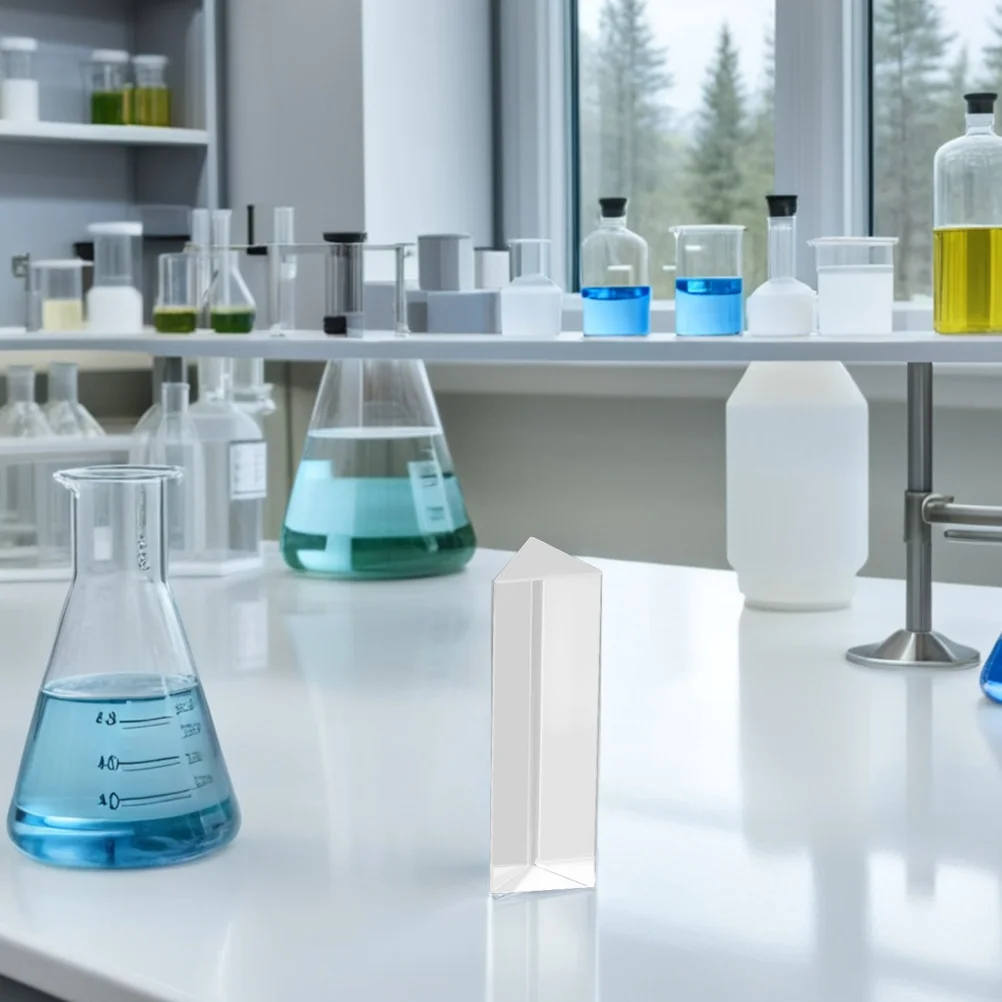 2Pcs Crystal Prism for Physics Teaching Scientific Experiments Photography Refraction Decorative Suncatcher Window Garden
2Pcs Crystal Prism for Physics Teaching Scientific Experiments Photography Refraction Decorative Suncatcher Window Garden