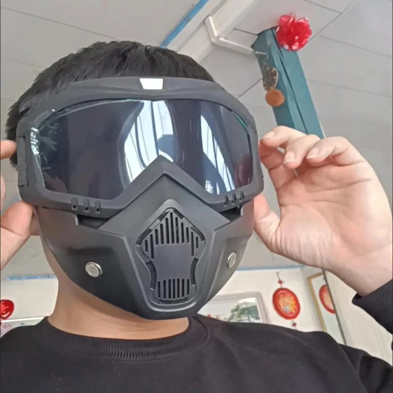 Крутой набор тактических масок для взрослых включает съемные очки и 6 вариантов цвета. Идеальное снаряжение для ролевых приключений на открытом воздухе
Крутой набор тактических масок для взрослых включает съемные очки и 6 вариантов цвета. Идеальное снаряжение для ролевых приключений на открытом воздухе