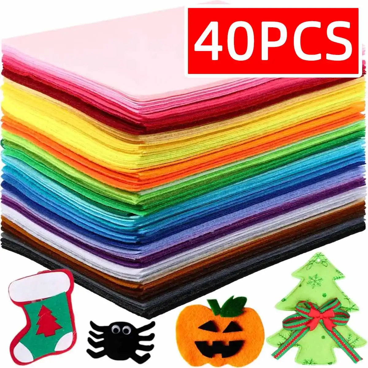 40 Color Hard Felt Suitable For Diy Collage Sewing Project Decoration, Used For Handmade Square Fabric Pieces Colors 2030
40 Color Hard Felt Suitable For Diy Collage Sewing Project Decoration, Used For Handmade Square Fabric Pieces Colors 2030