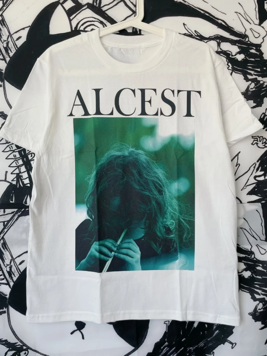 2025 French ALCEST Band After Black Metal Band Pure Cotton Printed Short-sleeved T-shirt Small Dark High-quality Luxury Brand
2025 French ALCEST Band After Black Metal Band Pure Cotton Printed Short-sleeved T-shirt Small Dark High-quality Luxury Brand