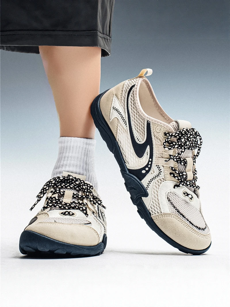 Men's Summer 2026 New Dequn Breathable Mesh Sports Racing Shoes Increased Height Anti-slip Casual All-match Low Top Sneakers
Men's Summer 2026 New Dequn Breathable Mesh Sports Racing Shoes Increased Height Anti-slip Casual All-match Low Top Sneakers