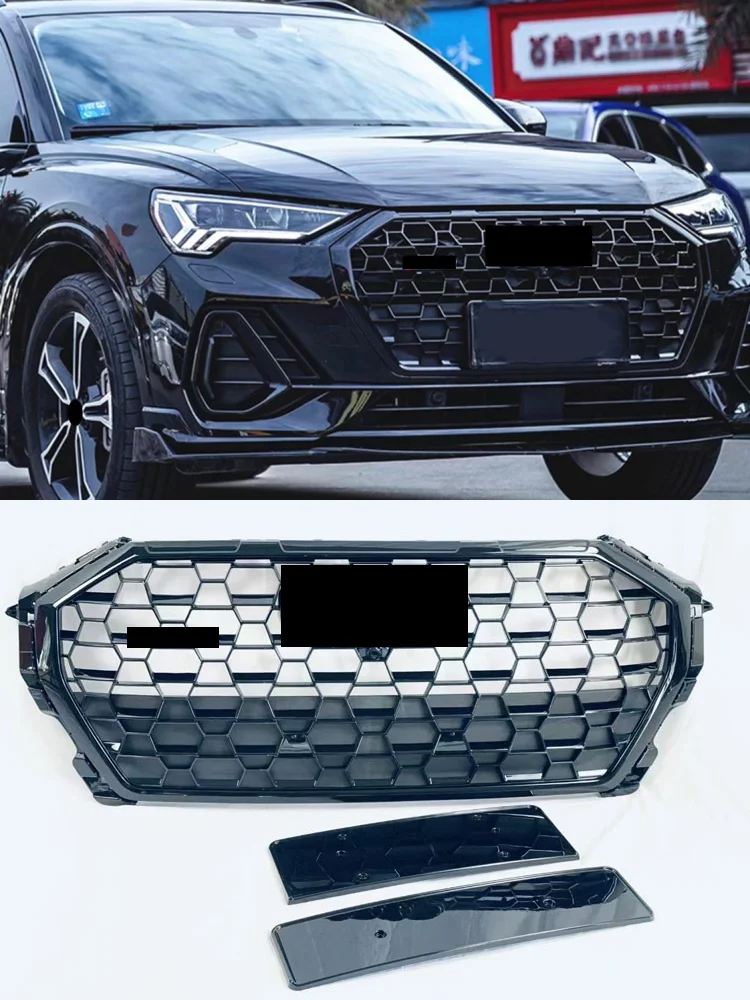 Car Front Bumper Grill for Audi RS Q3 2019-2024 modified Black Mask net radiator grille Body kit Car Accessories
Car Front Bumper Grill for Audi RS Q3 2019-2024 modified Black Mask net radiator grille Body kit Car Accessories
