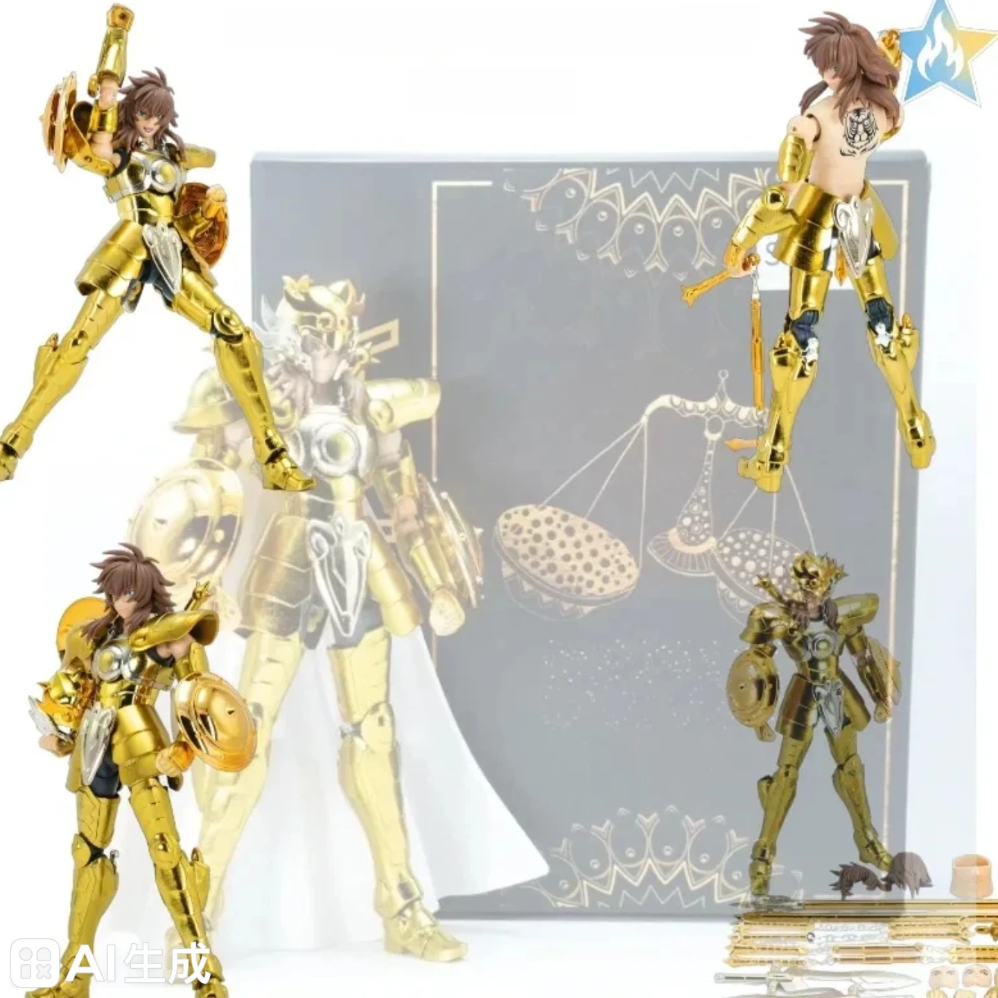 В наличии # Священный миф о стойкой вере # Святой Золотой Львин (ST LC Gold Libra), цветовая гамма SS, Докко, тело EX, Gold Saint Cloth Myth
В наличии # Священный миф о стойкой вере # Святой Золотой Львин (ST LC Gold Libra), цветовая гамма SS, Докко, тело EX, Gold Saint Cloth Myth