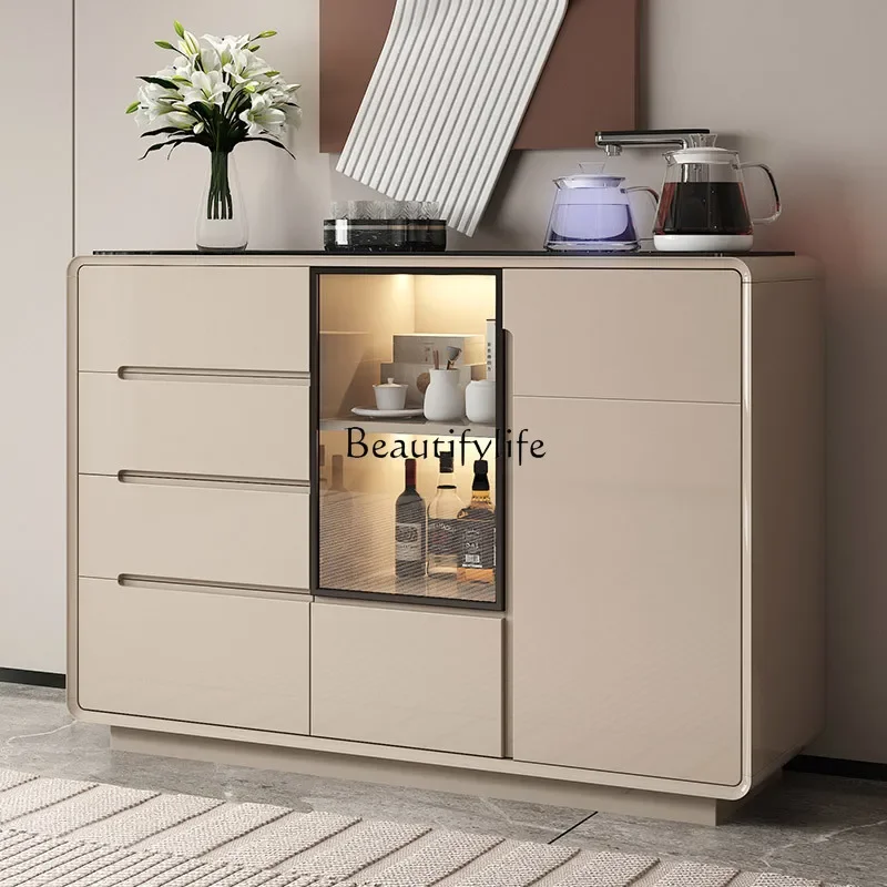 Smart tea bar machine cabinet integrated cabinet household living room wall dining tea cabinet
Smart tea bar machine cabinet integrated cabinet household living room wall dining tea cabinet