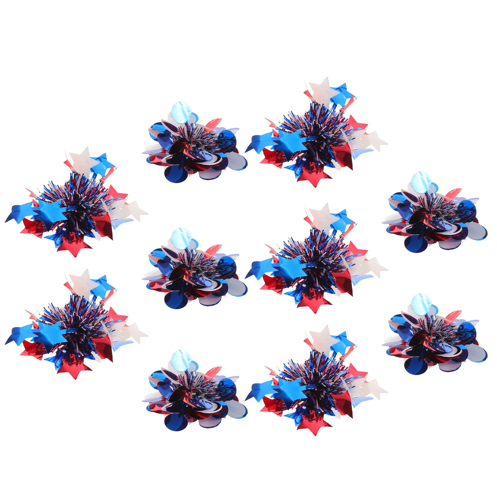 10Pcs Usa Independence Day Hair Clips Patriotic Red White Blue Star Pom Pom Hair Accessories for Girls Party Holiday Decoration
10Pcs Usa Independence Day Hair Clips Patriotic Red White Blue Star Pom Pom Hair Accessories for Girls Party Holiday Decoration