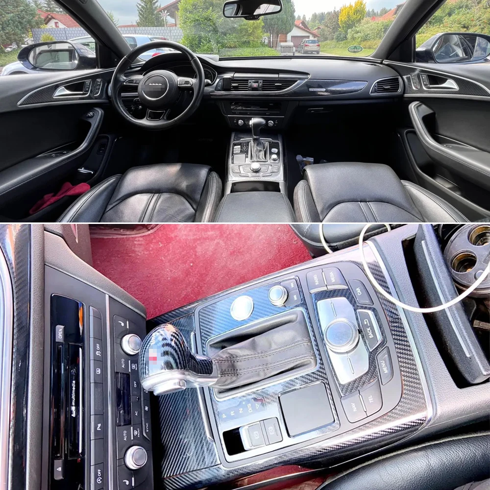 For Audi A6 C7 2012-2018 Interior Central Control Panel Door Handle Sticker Decals Car Styling Accessorie
For Audi A6 C7 2012-2018 Interior Central Control Panel Door Handle Sticker Decals Car Styling Accessorie
