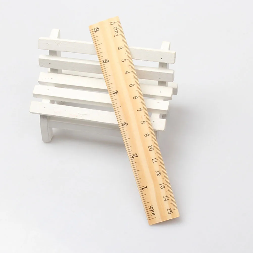 16 Pcs Wooden Ruler Scale Vintage Household Straight Double Multi-function Multifunction Student
16 Pcs Wooden Ruler Scale Vintage Household Straight Double Multi-function Multifunction Student
