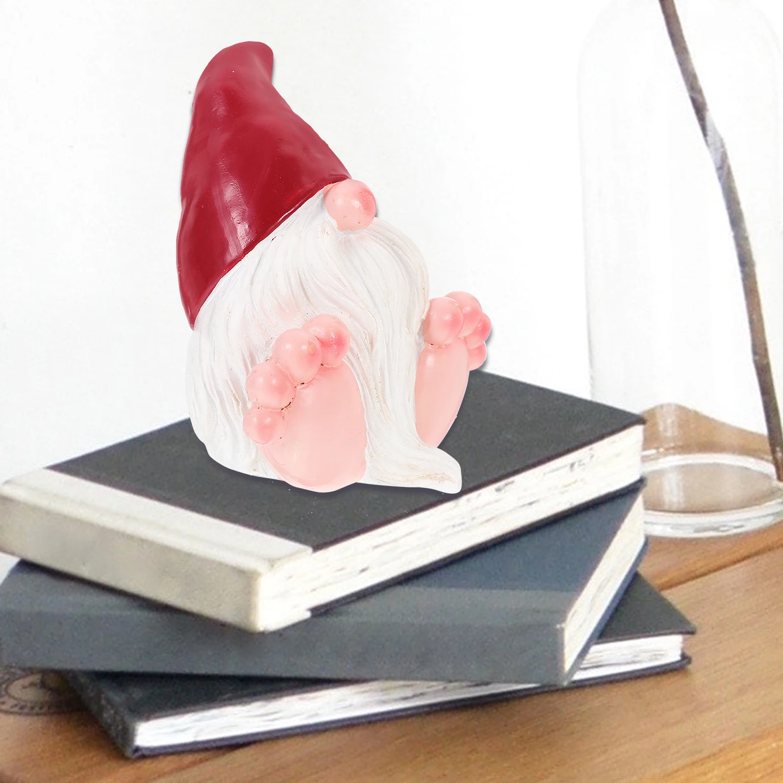 Gnome nament Resin Gnomes Decorations Home Garden Accessories Red Hat Large Feet Miniature Models Dwarf Statue Small Family Home
Gnome nament Resin Gnomes Decorations Home Garden Accessories Red Hat Large Feet Miniature Models Dwarf Statue Small Family Home