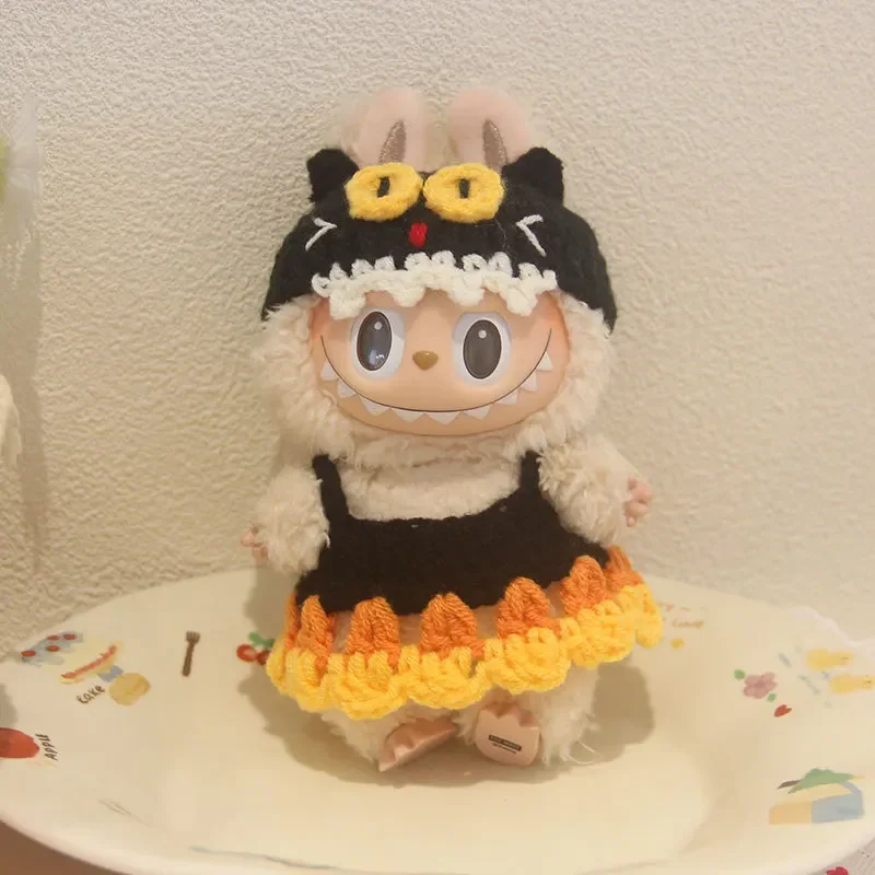 For 15/17cm Labubu 3.0 Big into Energy Series Halloween Pumpkin Hat Devil Knitted Set Fashion Halloween Gift
For 15/17cm Labubu 3.0 Big into Energy Series Halloween Pumpkin Hat Devil Knitted Set Fashion Halloween Gift